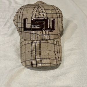 Unique Plaid LSU Hat